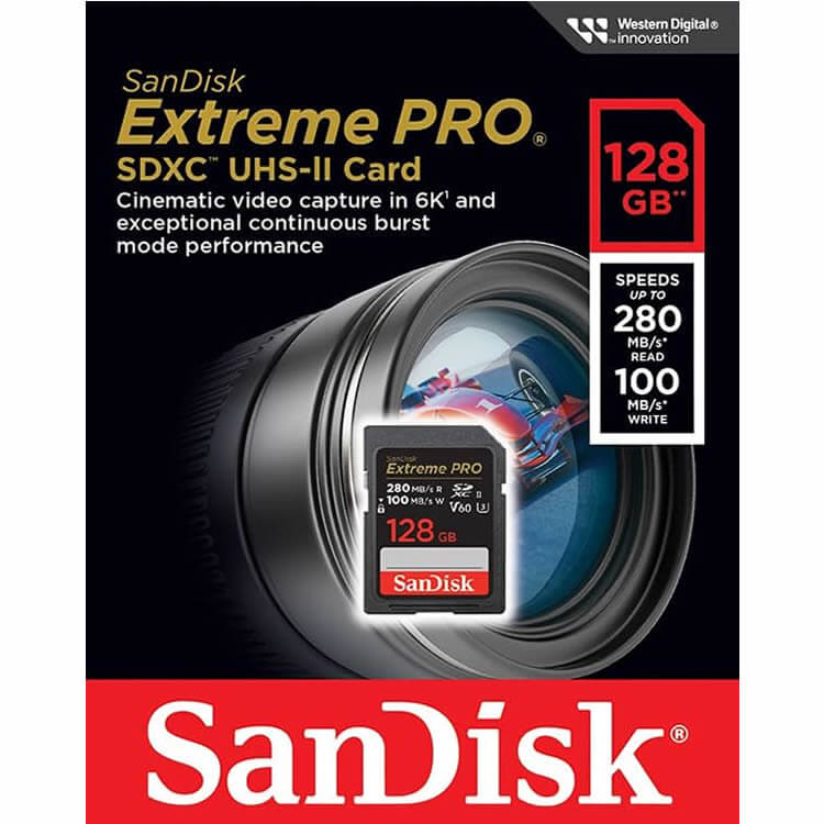 OEMPCWorld.com: SanDisk 128GB Extreme Pro SDSDXEP-128G-GN4IN SDXC