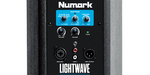 光で演出をするスピーカー、Numark Lightwaveのご紹介。