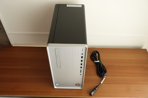 HP Pavilion Desktop TP01実機レビュー/ミニタワーボディ採用の