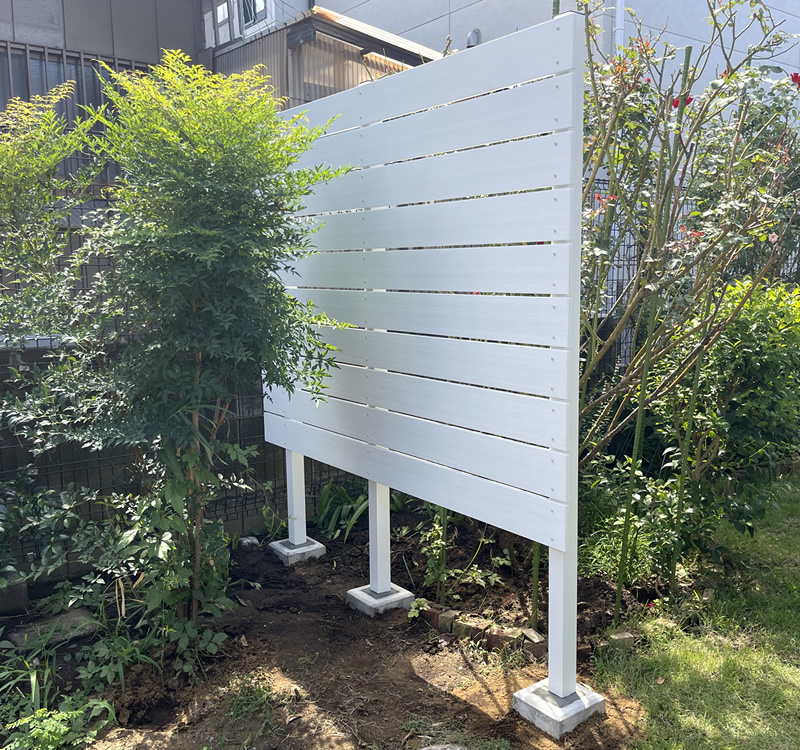 アルミ60角支柱2500mmNEW （2.1mm厚） マットブラック - JAN2744