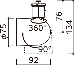 ODELIC オーデリック スポットライト OS256404R | 商品紹介 | 照明器具