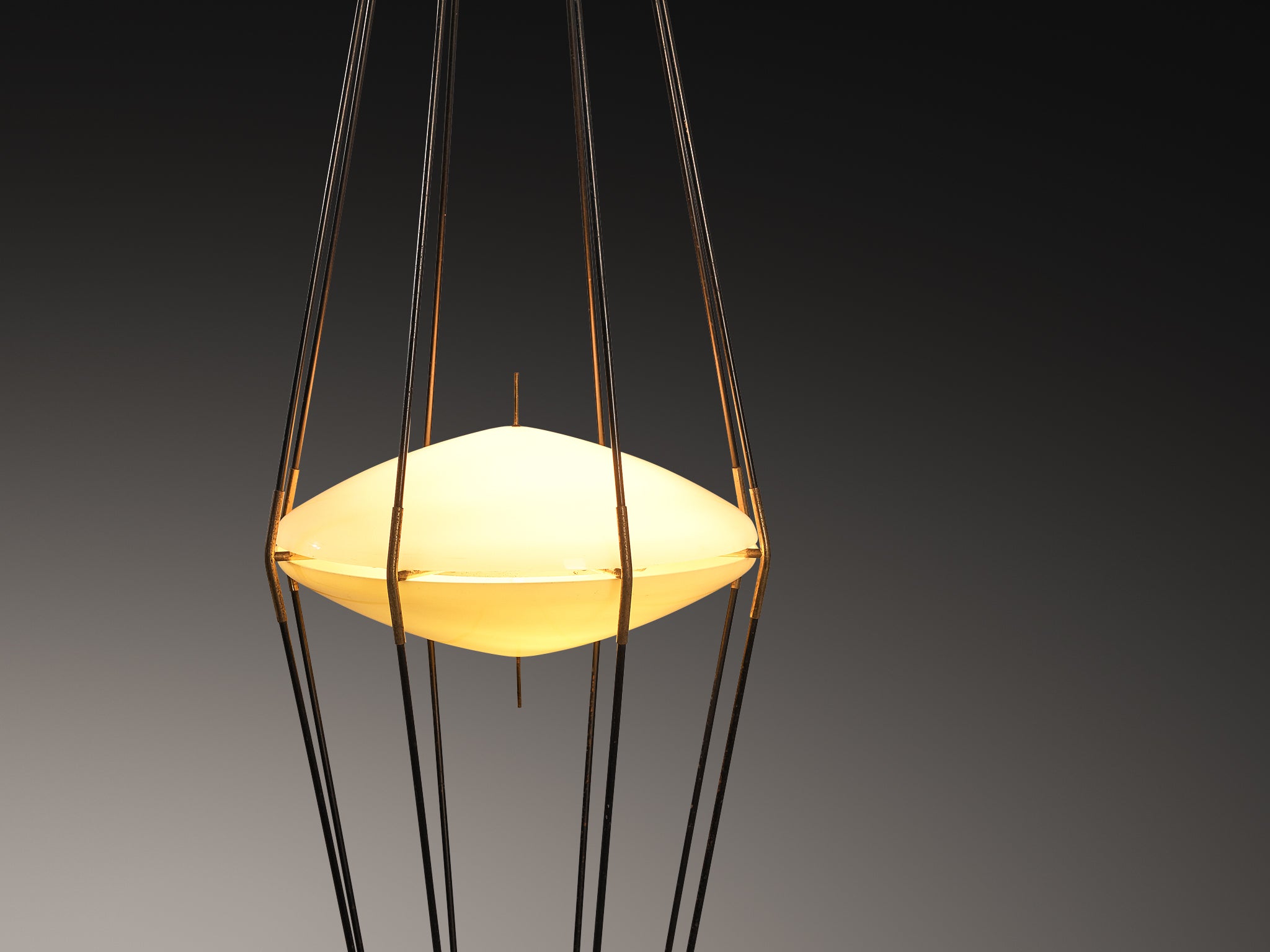 Angelo Lelii for Arredoluce 'Siluro' Floor Lamp