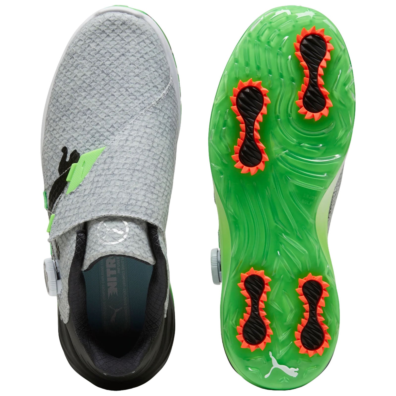 Puma Mens Phantomcat Nitro Disc Waterproof Golf Shoes – More Sports