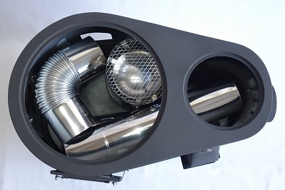 タマゴ型3面窓付薪ストーブ”FIRE SIDE”キャンプセット 商品