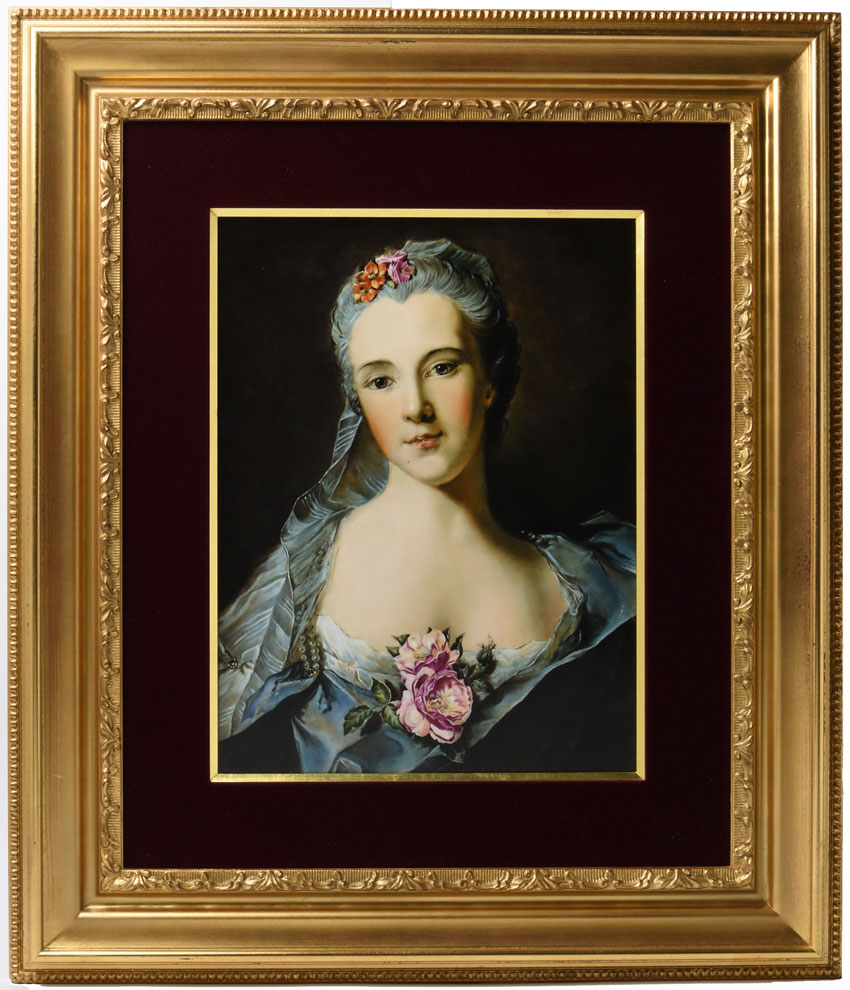 55%Off】ヘレンド(Herend) 陶板画(高さ:40cm,幅:30cm) スペシャル