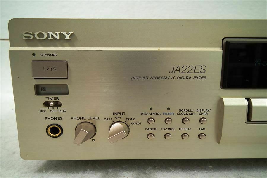 Sony MDS-JA22ES [MiniDisc Wiki]
