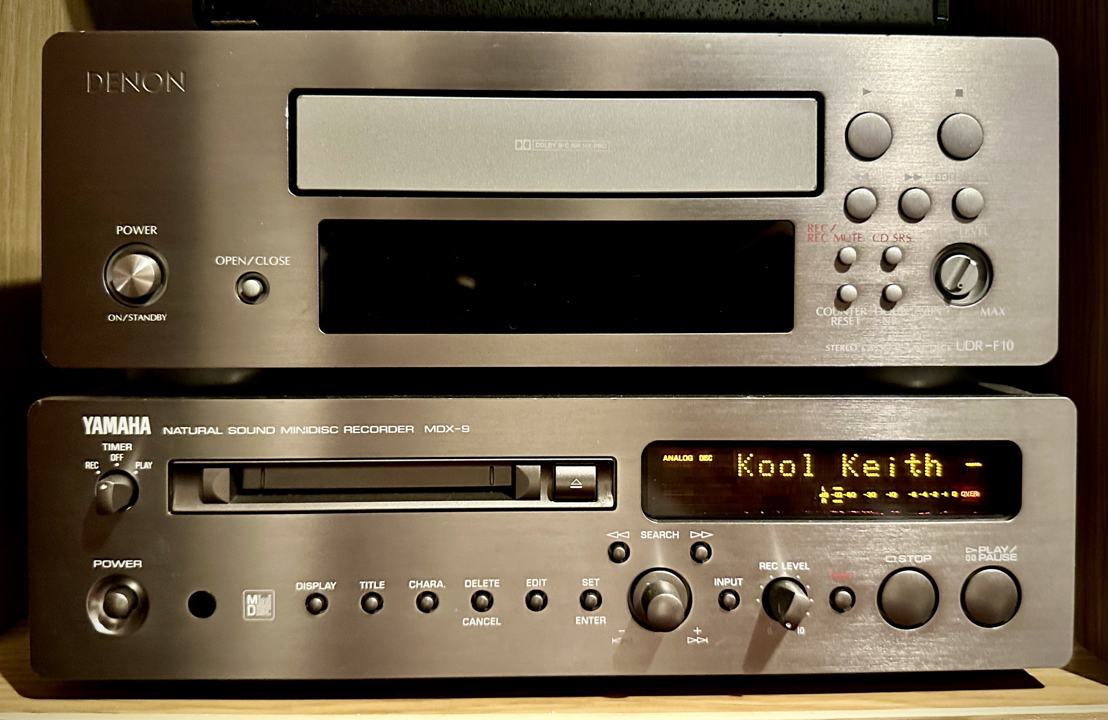 ヤマハ MDX-9 カセットデッキ オーディオ機器 MDレコーダー MDデッキ