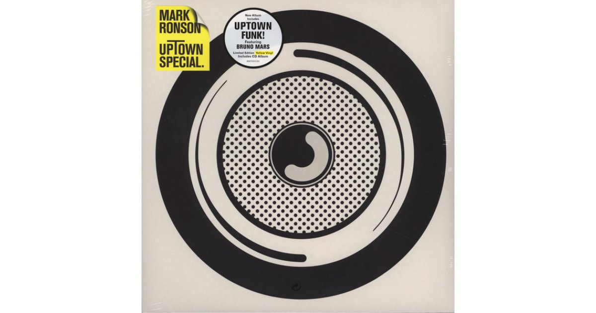 Uptown Special, Mark Ronson – LP, CD – Music Mania Records – Ghent