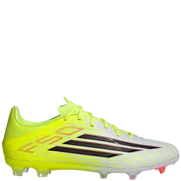 adidas F50 League FG/MG Black/Iron Metallic/Lucid Lemon Soccer