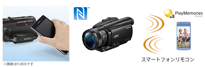 FDR-AX700 特長 : 高い操作性と信頼性 | デジタルビデオカメラ