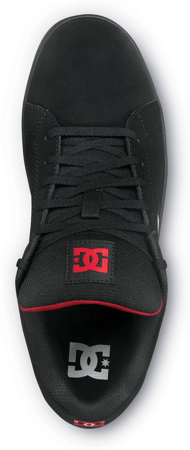 Male DC Work Crew Men's Black/Red Gaveler Work MaxTRAX® Soft Toe