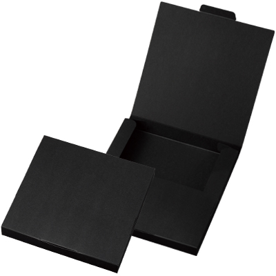 ケースN式 黒 160×160×18: ギフトボックス・外箱｜包装資材・梱包資材