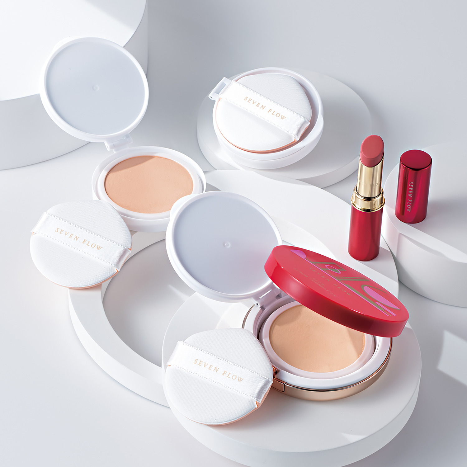 セブン フロー メイクしながらスキンケア 透明感ある上品ツヤ肌演出 1