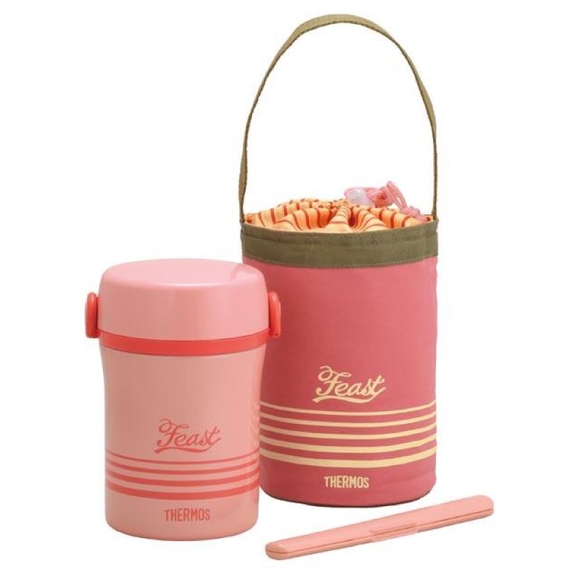 公式通販】ステンレスランチジャー JBC-801 コーラルピンク(CP