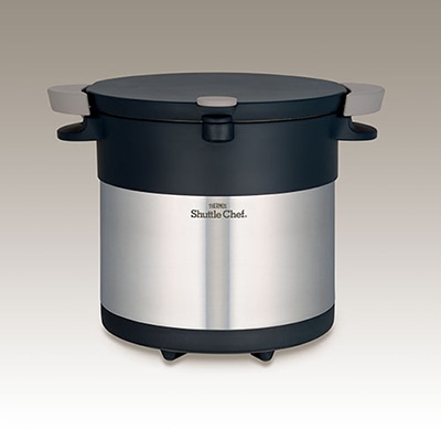 公式通販】真空保温調理器シャトルシェフ KBC-4500 ステンレスブラック