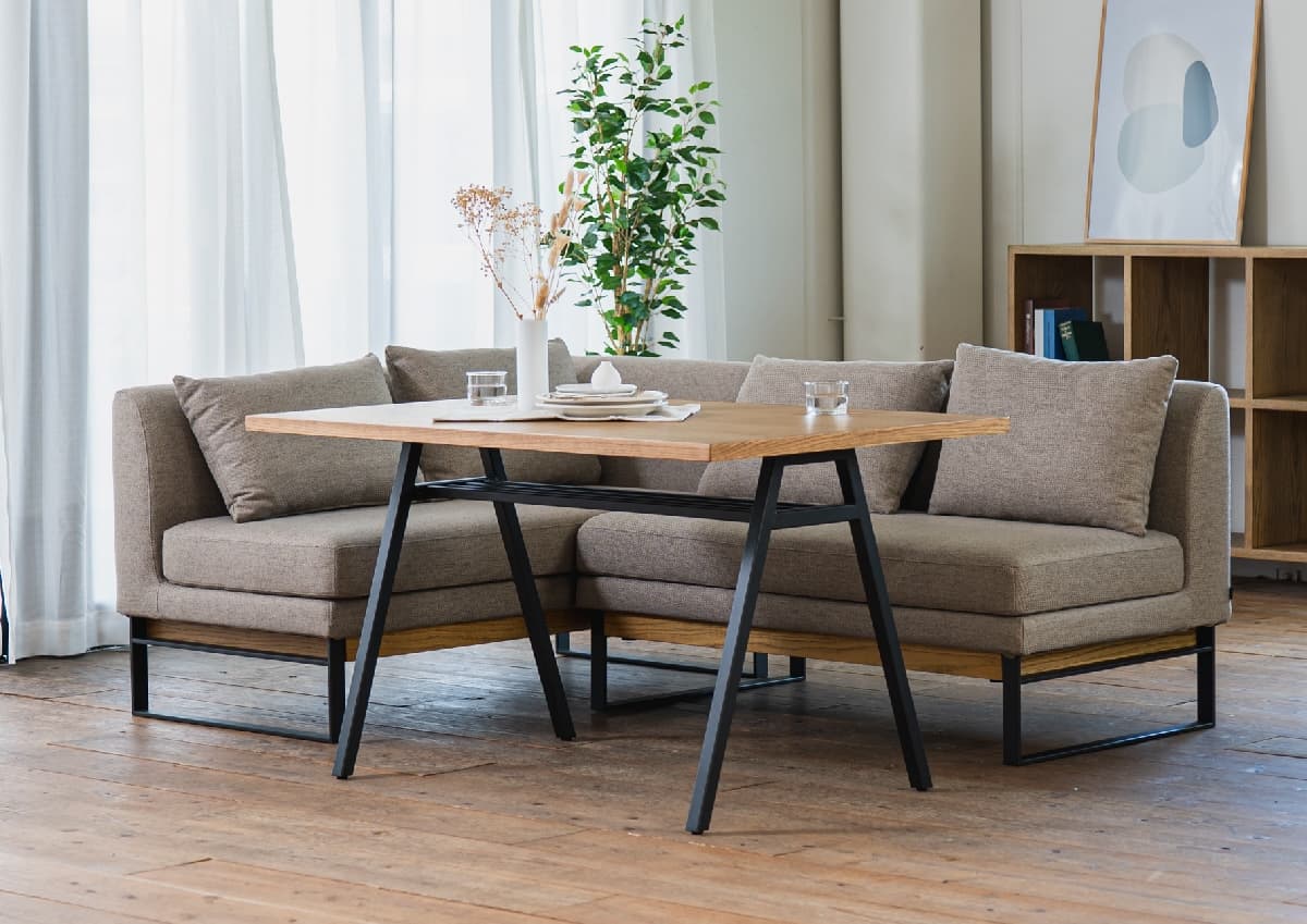 ダイニングソファ特集｜リビングダイニングを広く使える空間づくり