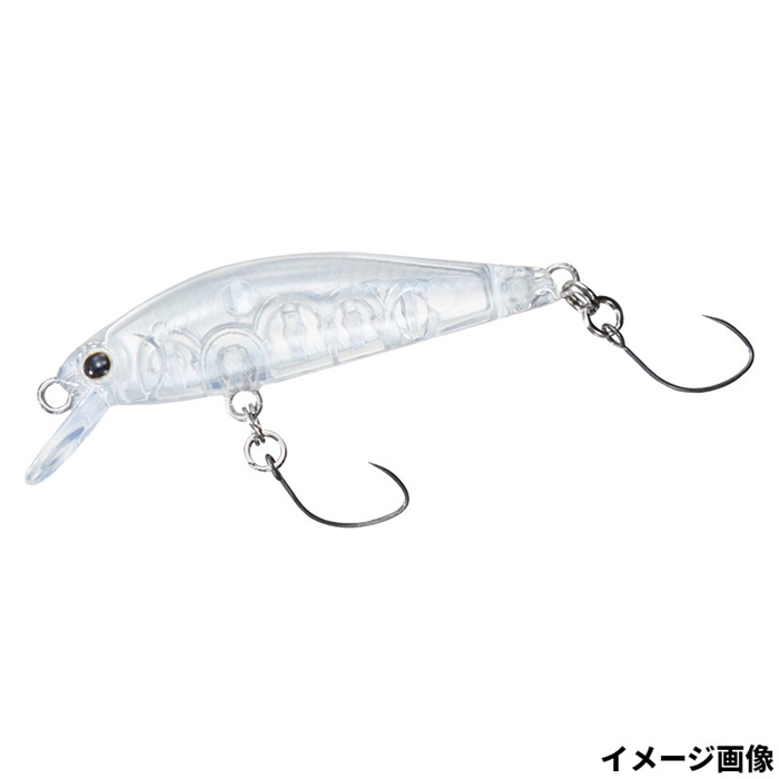 ダイワ Dr.ミノーII エリアチューン 42HF クリア【ゆうパケット