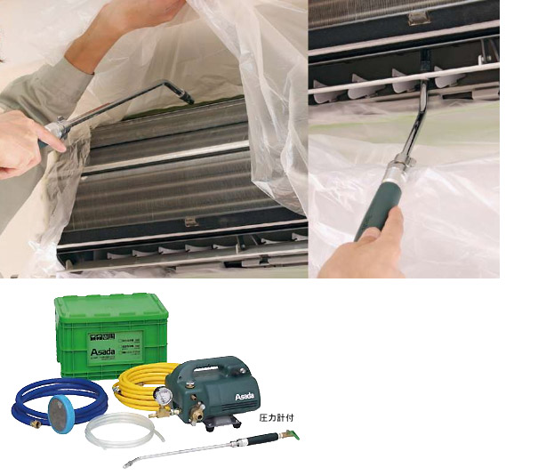 アサダ Asada 高圧洗浄機440 (圧力計付) 《G1/4》【代引き不可・個人