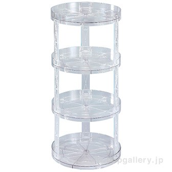 円形4段ラック: POPツール｜販促物・販促通販の【POP GALLERY】ポップ
