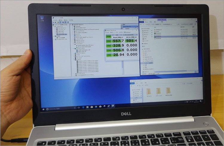 DELL Inspiron 15 5000（5570）レビュー 第8世代Core（Uシリーズ）搭載
