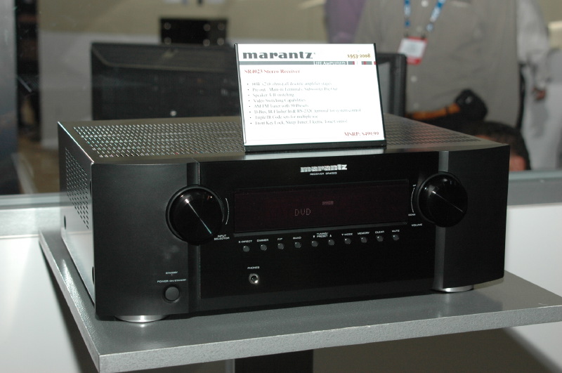 画像2 - ＜CEDIA2008：マランツ＞AVアンプ「SR6003/5003」やBluetooth