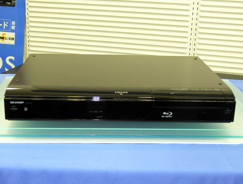 画像2 - シャープ、実売4万円のBDプレーヤー“AQUOSブルーレイ”「BD