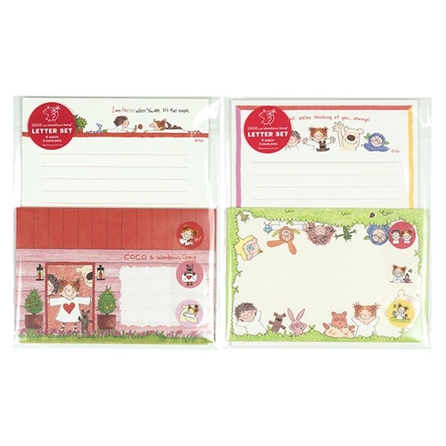 COCOちゃん レターセット(ハウス): 通常| プラザオンラインストア