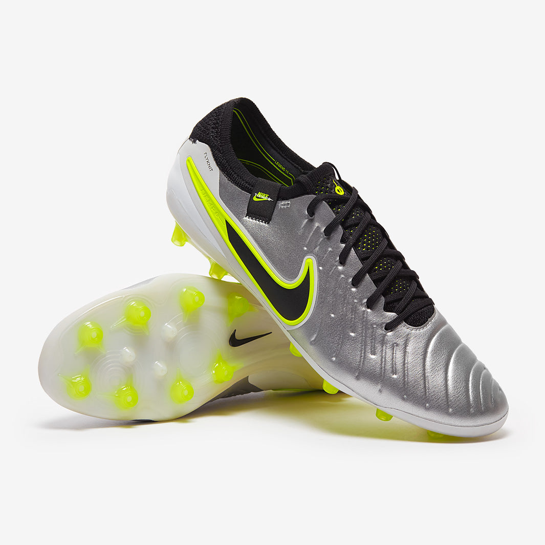 Nike Tiempo Legend X Elite AG-Pro - Metallic Silver/Black/Volt