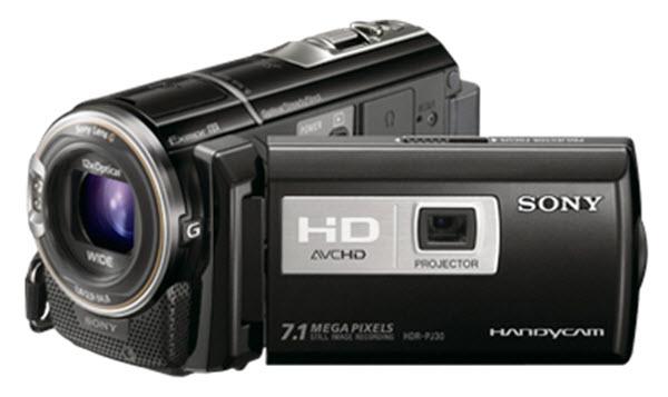 Sony HDR-PJ30V Projector Specs