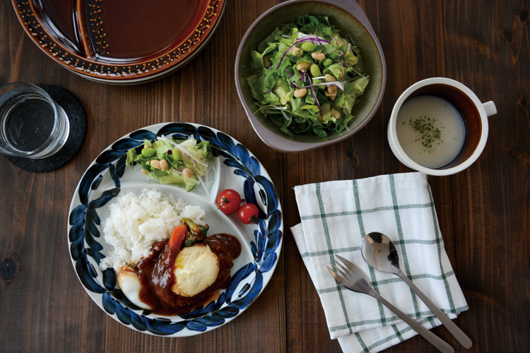 楽天市場】ランチプレート 仕切り皿 アマブロ ワンプレート 陶器 DAYS