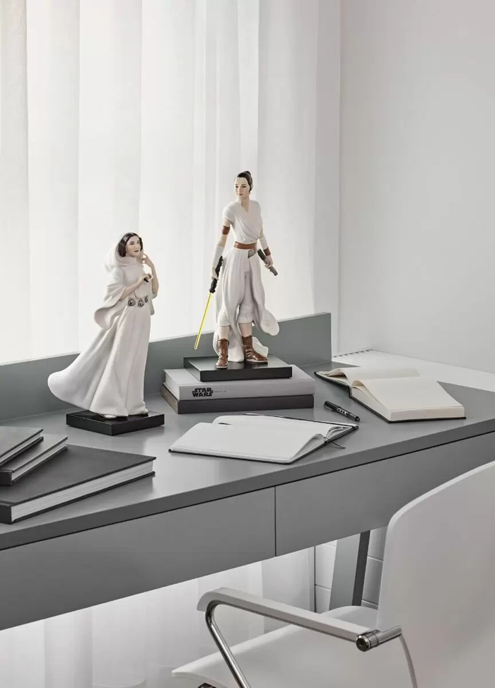 楽天市場】レイア姫 STAR WARS スターウォーズ LLADRO リヤドロ 置物