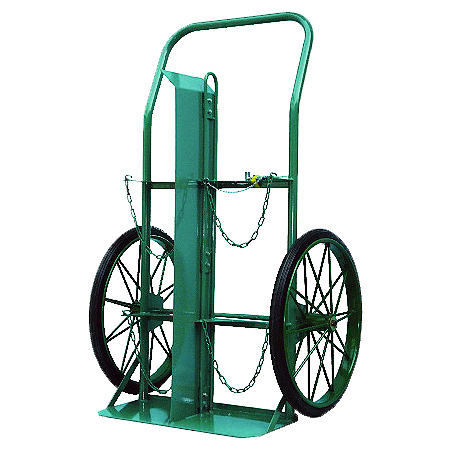 ボンベ運搬車仕切板付(酸素7000L/アセチレン7.0kg)/M969U-OKS/測定