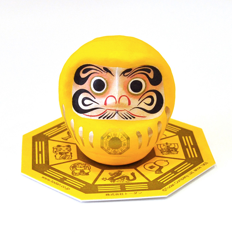 金運だるまさん（9cm：台座つき）｜株式会社トーダン