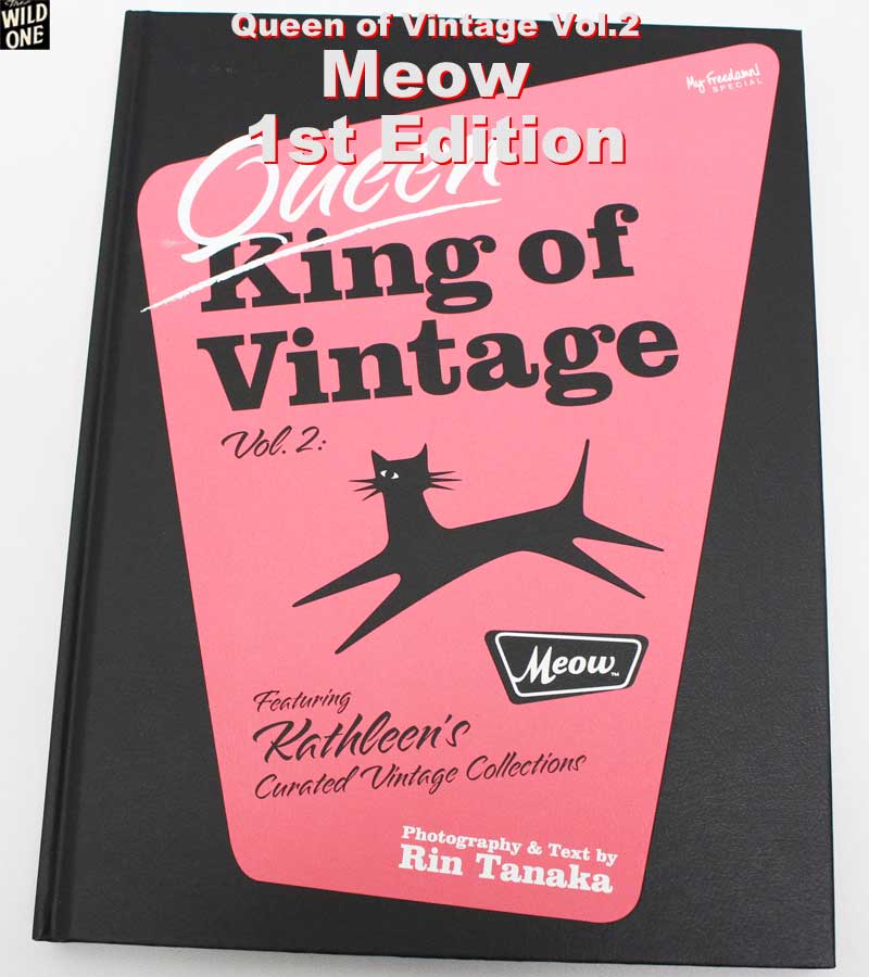 田中凛太郎著「QUEEN Of Vintage Vol.2 : MEOW 初版」 (国内3,000部