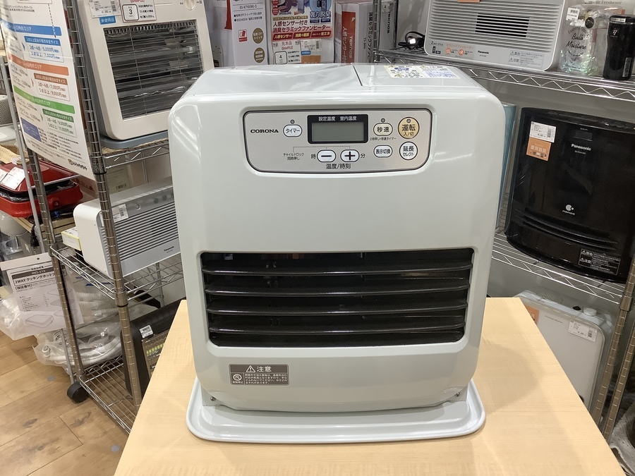 CORONA〈コロナ〉石油ファンヒーター！天板に若干凹み有なのでお買い得