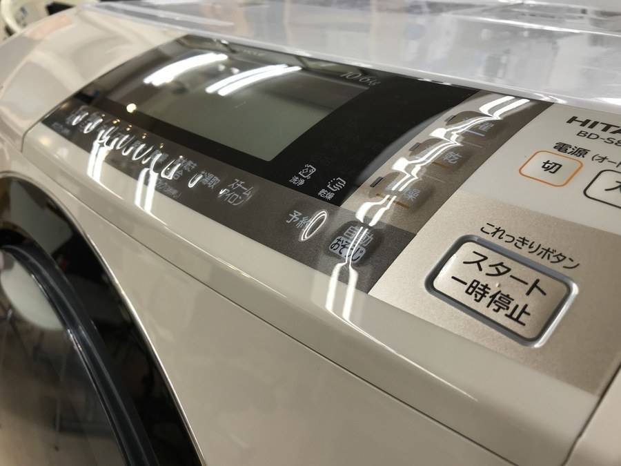 HITACHI(日立)の10.0kgドラム式洗濯乾燥機「ビッグドラムスリム」をご