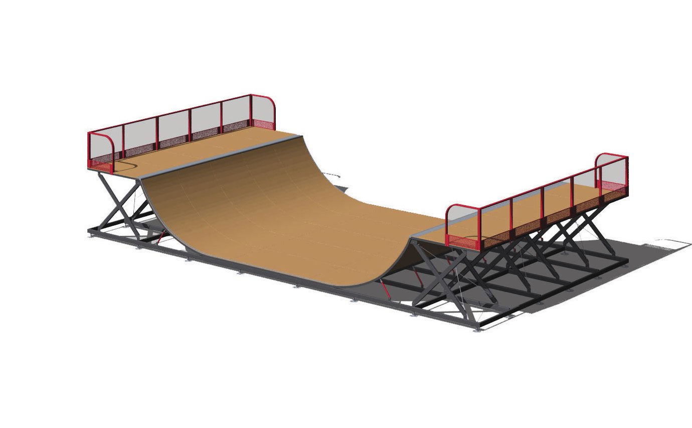 スケートパーク|ミニランプ