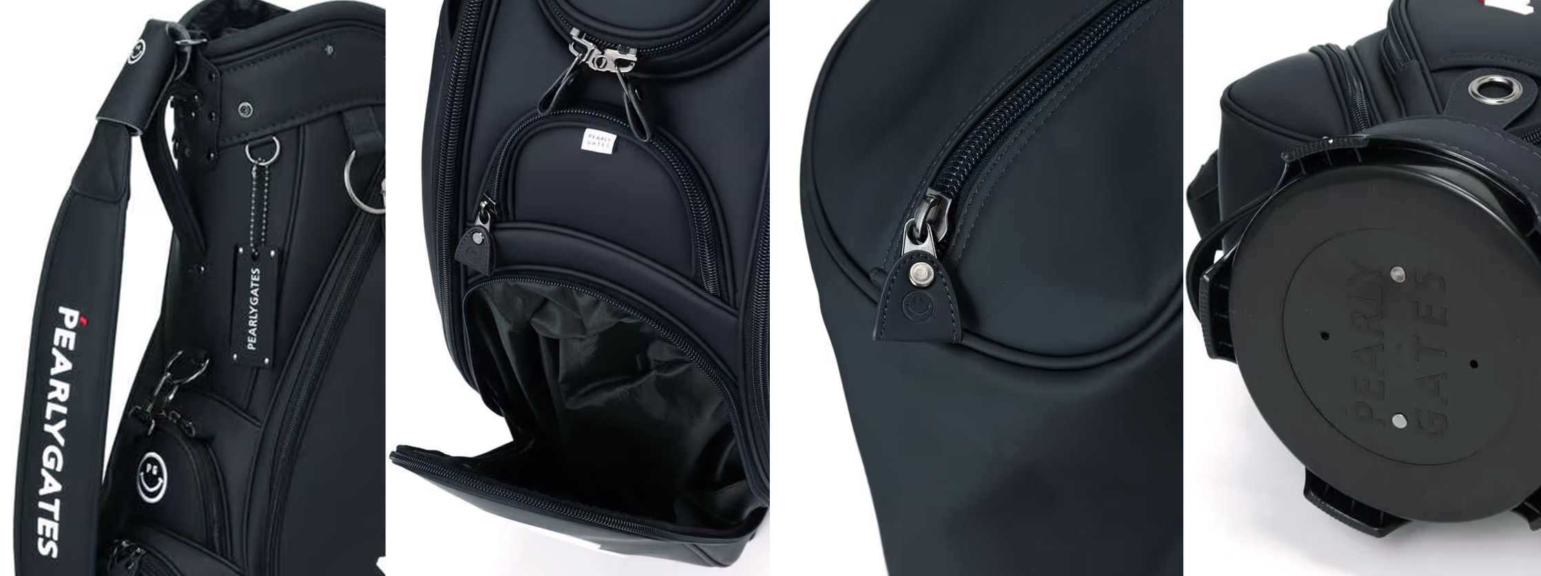 パーリーゲイツ】上質なゴルフライフに向けた正統派キャディバッグが