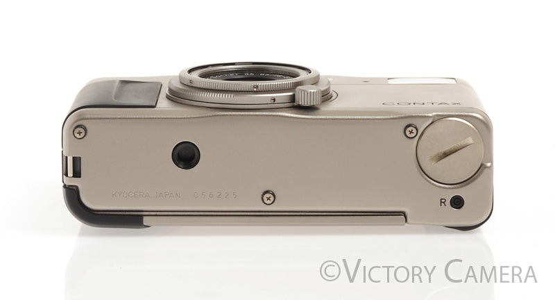 Contax TVS T VS Titanium Camera w/ Vario Sonnar 28-56mm T* Lens [EXC+]