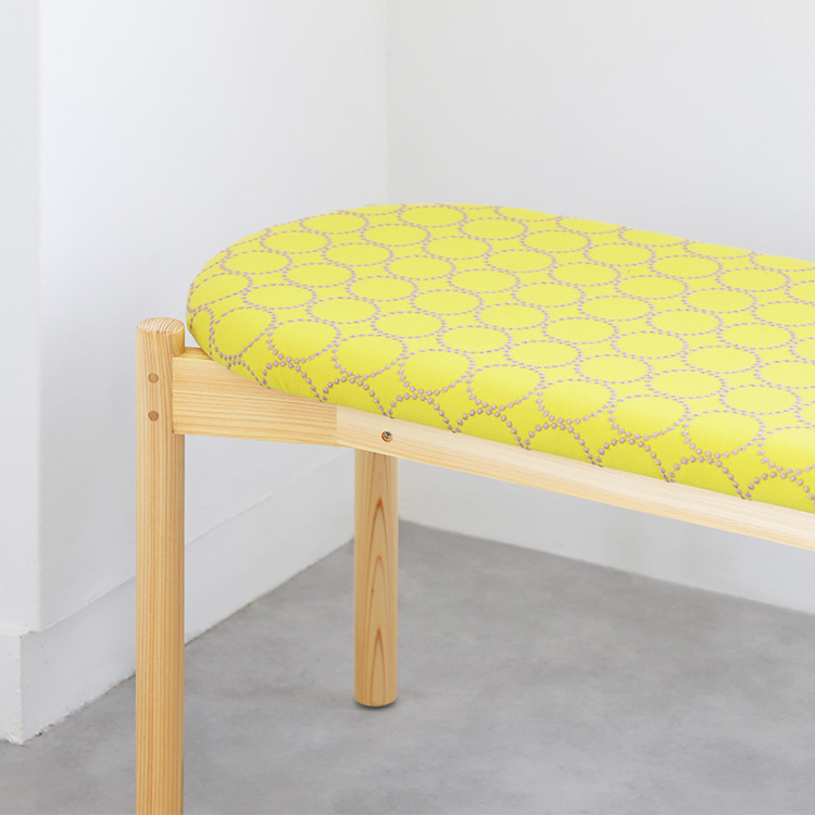 ベンチ O mina perhonen｜家具と木製チェアの専門店キシル