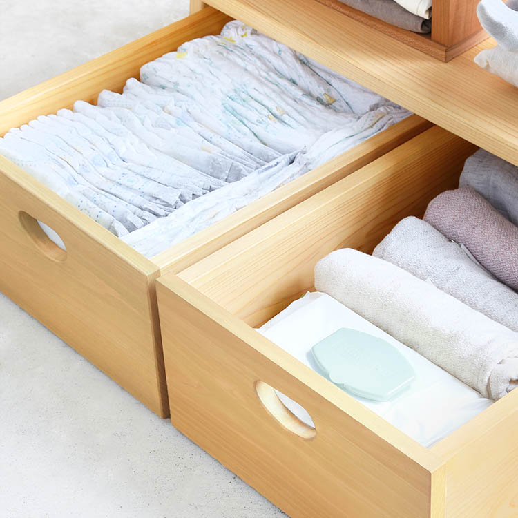 森の木箱 キャスター付き｜家具と子供部屋収納の専門店キシル