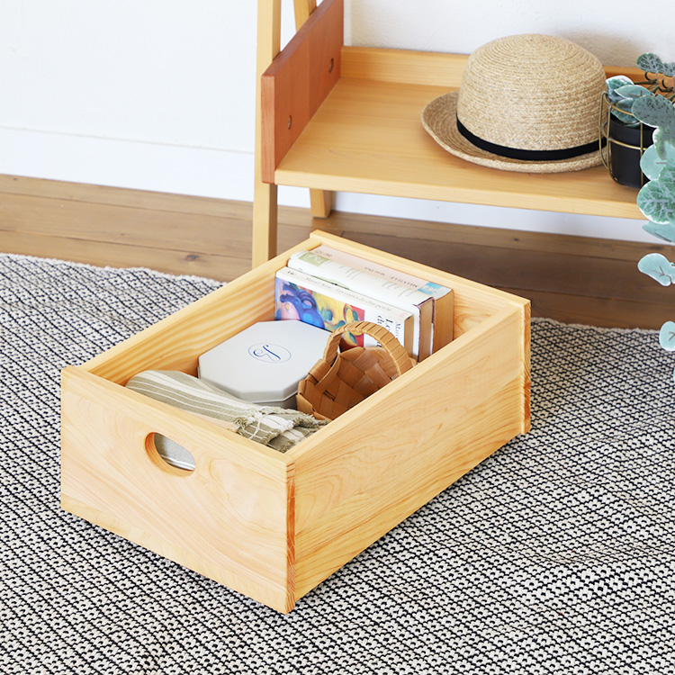 森の木箱 キャスター付き｜家具と子供部屋収納の専門店キシル