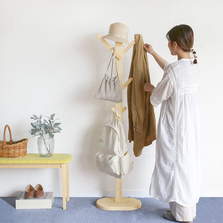 ポールハンガー T｜家具とリビング収納の専門店キシル