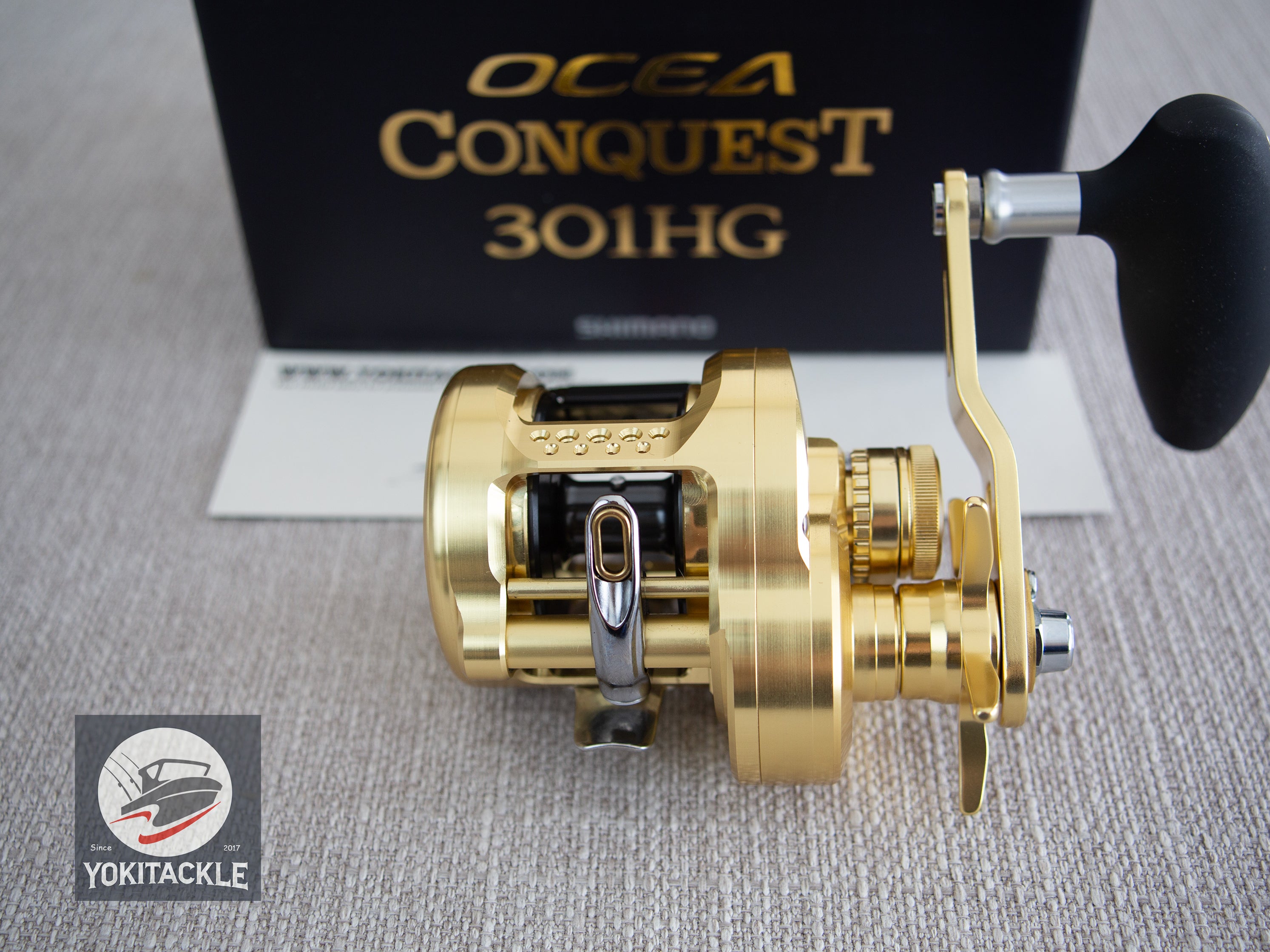 Brand New Shimano 23 Ocea Conquest 301 HG Baitcast Reel Left Hand