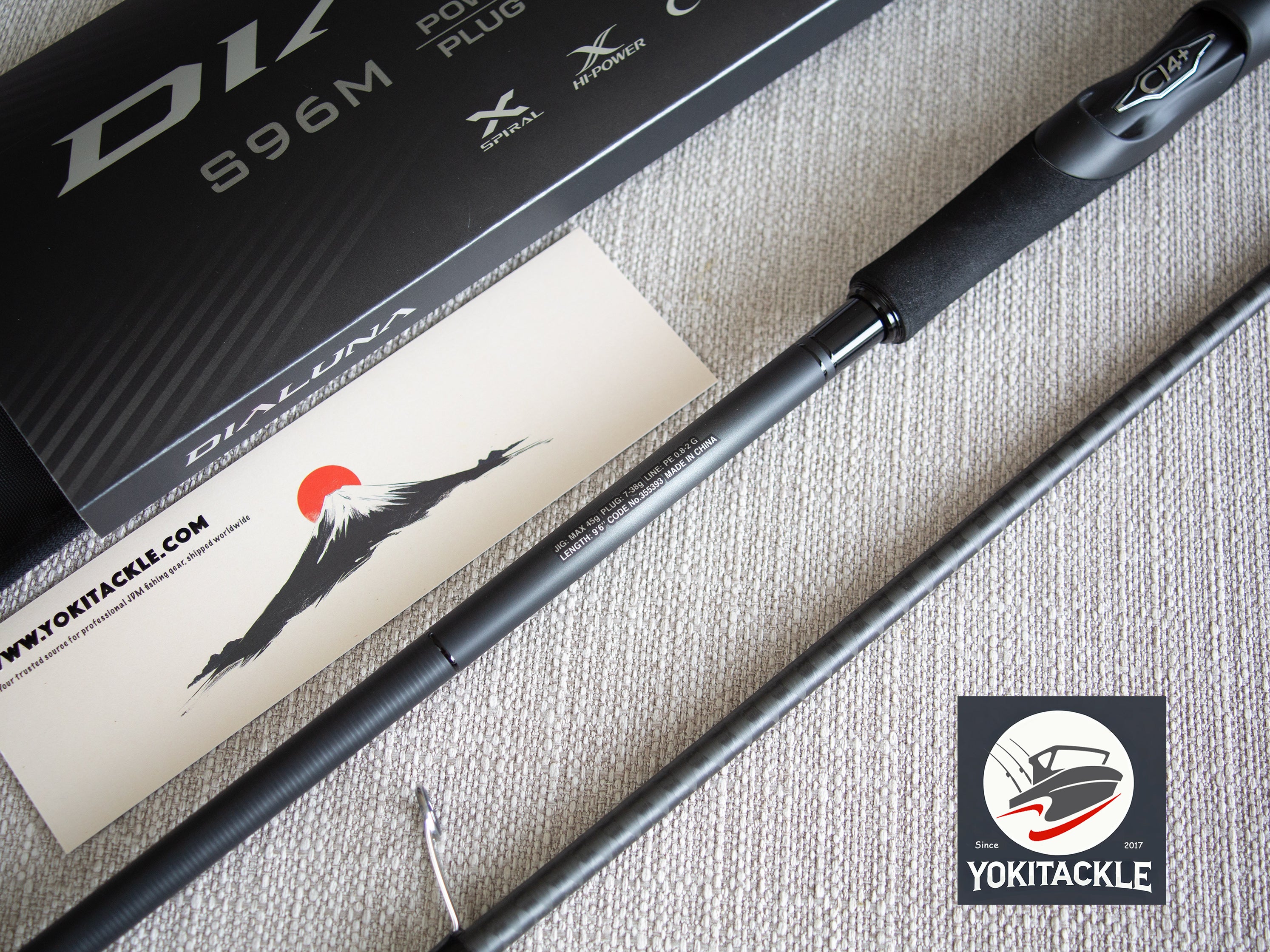 Brand New Shimano 23 DIALUNA S96M Spinning Rod – YOKI Tackle