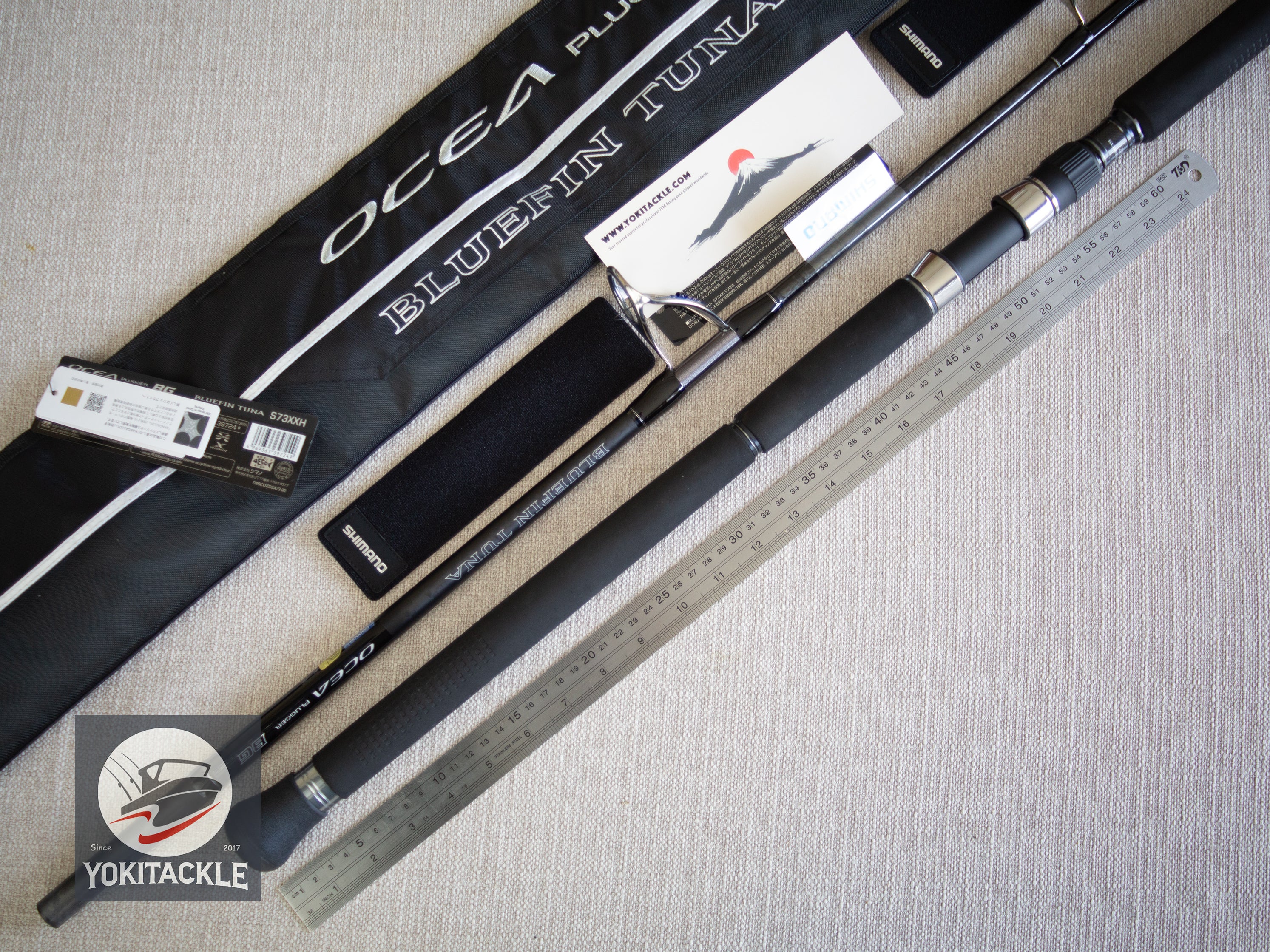 Brand New Shimano OCEA PLUGGER BG BLUEFIN TUNA S73XXH Spinning Rod