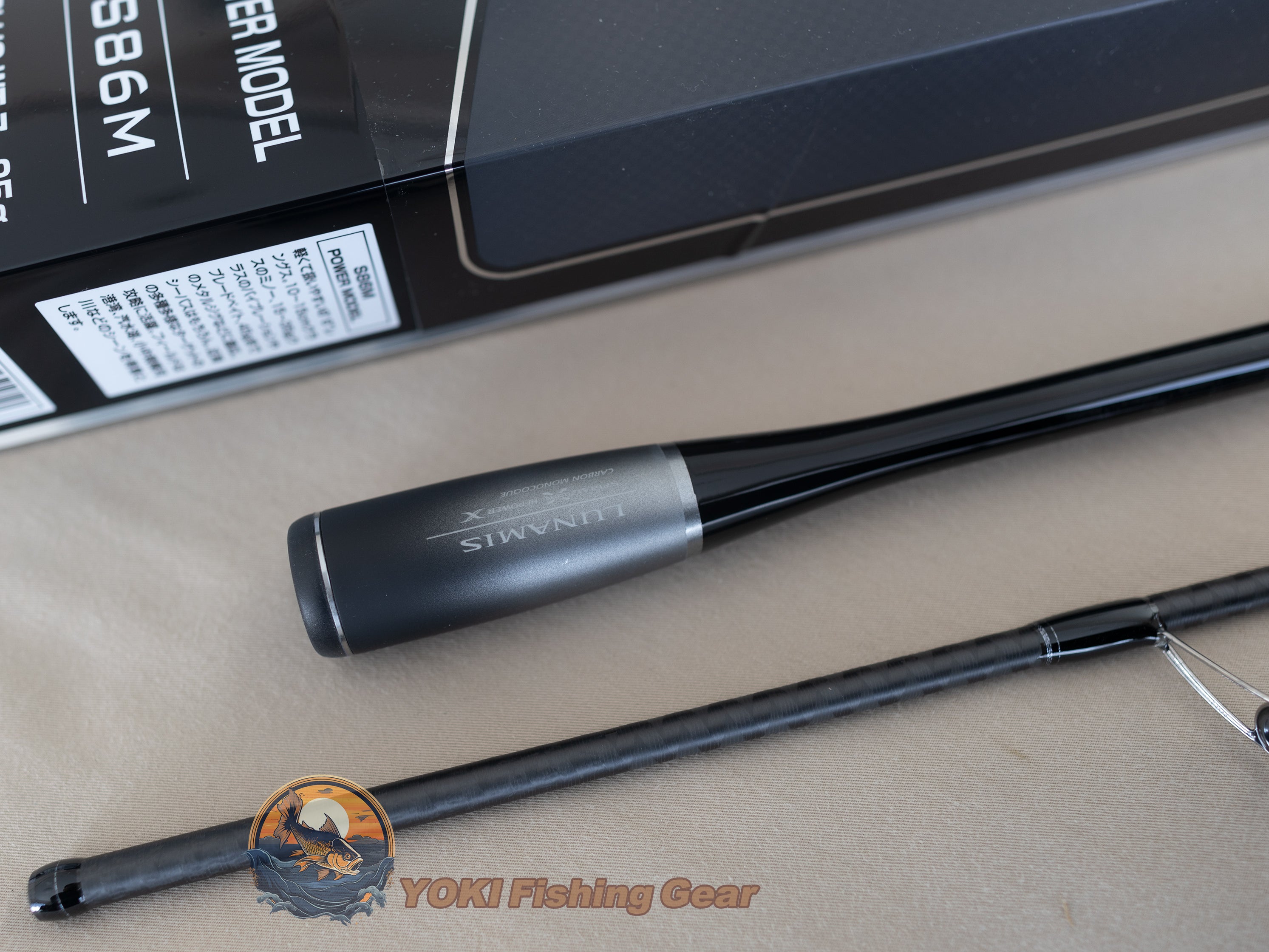 Brand New Shimano LUNAMIS S86M Spinning Rod – YOKI Tackle Fishing