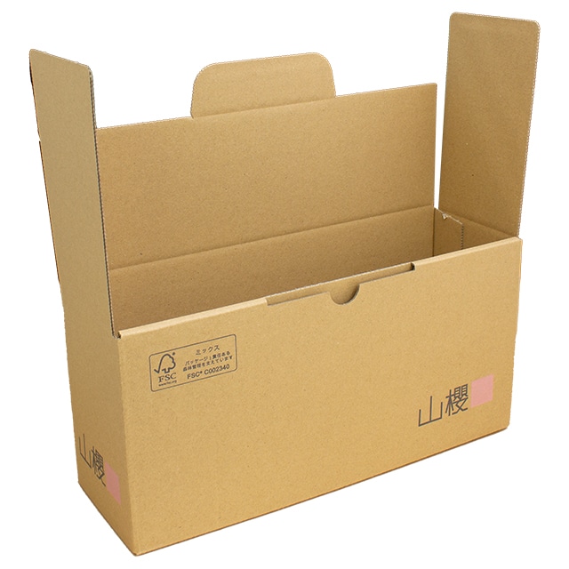 山櫻FS)小ロット用段ボール 長3：100枚用 ☆: 発送・梱包資材