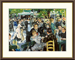 ルノワール作 ムーラン・ド・ラ・ギャレットの舞踏会