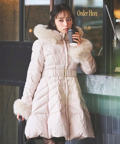 SWINGLE（スウィングル） ダウンコート ダウンジャケット フォックス